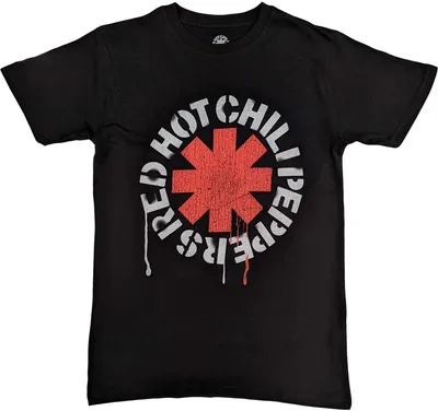 Image de Red Hot Chilli Peppers - T-shirt Homme/Femme Unie RO394 (XXL) (Noir)