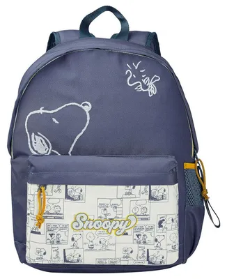 Productafbeelding van Snoopy rugzak voor kinderen, aanpasbaar, striptekening, blauw. Kinderen, blauw, one size