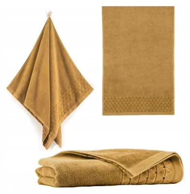 Produktbild von Handtuch - 100% Baumwolle - 500 g/m2 - 30x50 cm - Extra Saugfähig - Orange - hohe Grammatur - OSCAR