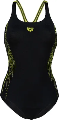 Produktbild von Arena SWIMSUIT SWIM PRO BACK Damen BLACK-SOFT GREEN 36