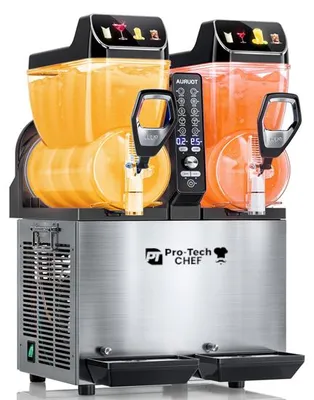 Produktbild von Slush-Eis-Maschine, Crushed-Ice-Maschine 500W Pro-Tech CHEF 41976
