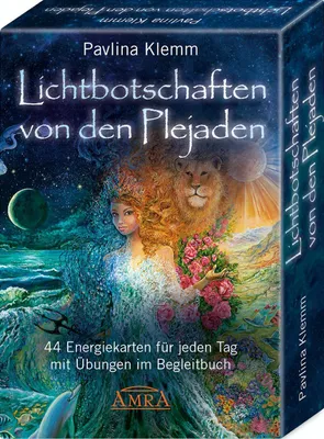 Produktbild von Lichtbotschaften von den Plejaden - das Kartenset: 44 Energiekarten für jeden Tag mit Übungen im Begleitbuch