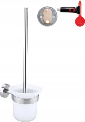 Image de tesa 40302-00000-00 tesa WC-Garnitur MOON weiß, silber Metall