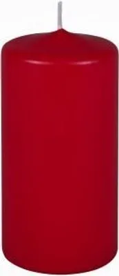 Produktbild von Premium Stumpenkerzen Rot 120 x 60 mm, 1 Stück