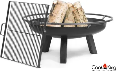 Produktbild von CookKing 111268 Feuerschale Feuerstelle Terrassenschale „PORTO“ 100cm
