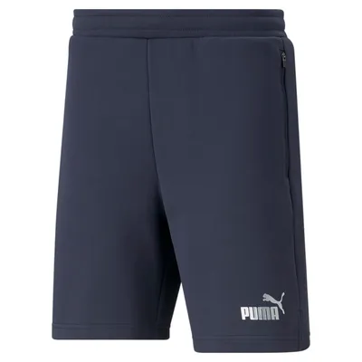 Produktbild von Puma kurze Hose Jogginghose Herren mit Taschen, Größe:XXL, Farbe:Blau