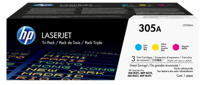 Image de HP 305A (CF370AM) Multipack