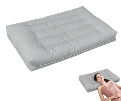 Obrázok produktu pre Ultraplátový ortopedický vankúš z pamäťovej peny pre spáčov na chrbte
