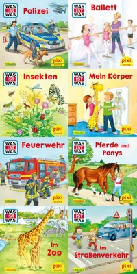 Produktbild von Pixi-8er-Set 277: WAS IST WAS (8x1 Exemplar)