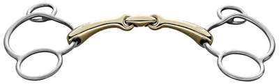 Produktbild von Sprenger 3 Ring Gebiss Doppelt Gebrochen Dynamic RS 16 mm SENSOGAN® Universal Gebiss 145