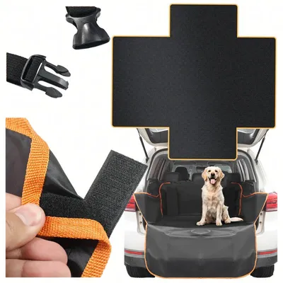 Produktbild von Wasserdichte Kofferraummatte für Hunde Auto Schutzdecke 180x105 cm