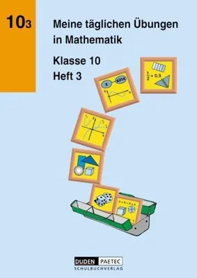 Produktbild von Meine täglichen Übungen in Mathematik. Klasse 10 Heft 3