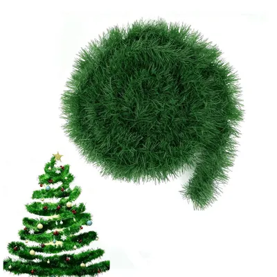 Immagine prodotto di Ghirlanda natalizia, 15 metri, verde, artificiale, decorativa