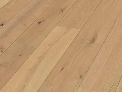 Produktbild von Meister | 2,376 m² | Eiche Karamell 270 mm Lindura HD 400 Parkettboden, Landhausdiele Gebürstet, XXL Format 2 60 m, Klicksystem Masterclic Plus, Wasserschutz, HDF Mittellage, Wood Powder Technologie