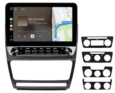 Produktbild von Android Radio 2+64GB für Skoda Octavia II ab 2008 Navi mit Tasten Carplay RDS WIFI DSP GPS DAB+