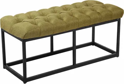 Produktbild von Sitzbank HLO-CP4 Stoff Schwarz 100 cm grün