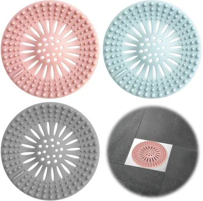 Produktbild von Silikon-Ausgussabdeckungen, 3er Set, für Dusche, Badewanne und Waschbecken