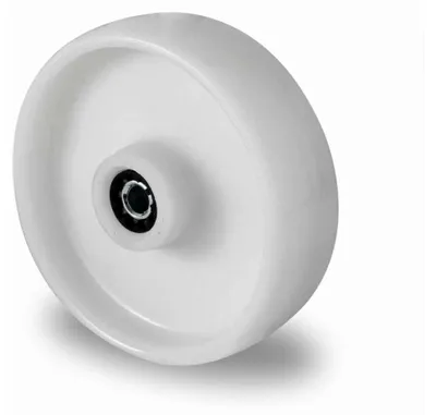 Productafbeelding van Reservewiel, diameter 150 mm, draagvermogen 300 kg, polyamide, wit, asdiameter 20 mm, naflengte 59 mm