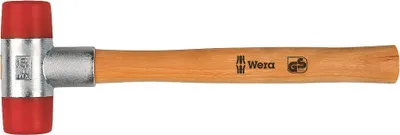 Obrázok produktu pre Wera Schonhammer mittelhart 407 g 102 05000515001 280 mm, tupé kladivo
