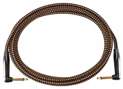 Produktbild von RED'S GCF13015BO Instrumentenkabel 15 cm Winkelstecker