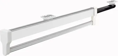 Produktbild von Kleiderstange 347 mm, weiß, verstellbar, Teleskopstange für Schränke mit 35-40 cm Tiefe
