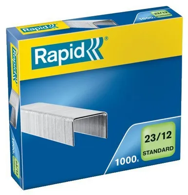 Image de Rapid® 24869400 Heftklammern 23/12mm Standard, verzinkt, 1000 Stück