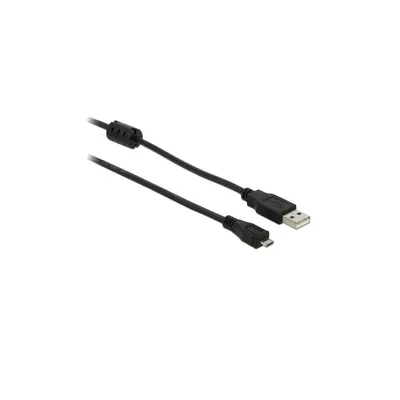 Produktbild von DeLOCK 82335, 2 m, USB A, Micro-USB B, USB 2.0, Schwarz