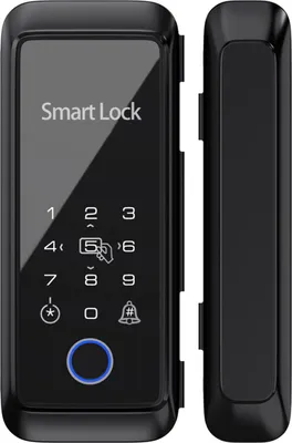 Produktbild von Tuya Smart Lock Fingerabdruck-Tastatur-Türschloss mit Griff, Elektronisches Riegel, Kompatibel mit Tuya APP – Smart Home Sicherheit