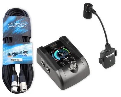 Immagine prodotto di Sistema microfonico wireless Nux B6-Pro per strumenti a fiato con cavo