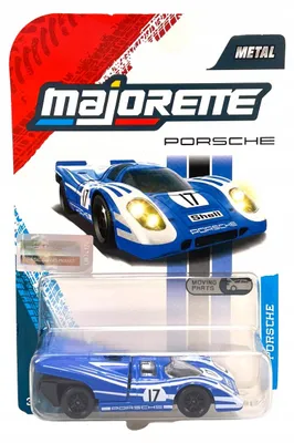 Produktbild von Majorette Porsche 917 Blau Porsche Edition Modellauto 1:64