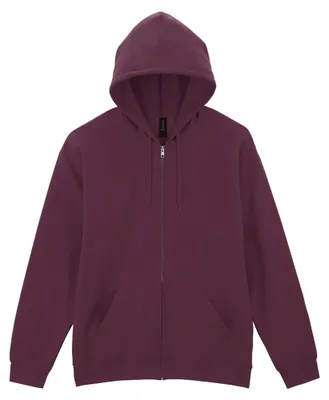 Immagine prodotto di Gildan - Felpa con cappuccio "Softstyle" con cerniera integrale da uomo PC7384 (L) (bordeaux)