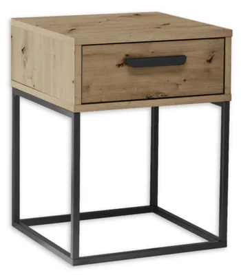 Produktbild von SUNA Nachttisch Nachtschrank Artisan Eiche Optik 40 x 52 x 38,5 cm (B/H/T)