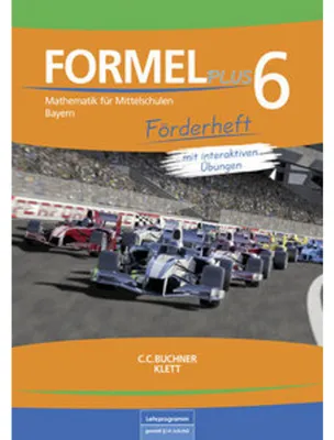 Produktbild von Formel PLUS 6 Förderheft Bayern