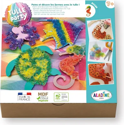 Obrázok produktu pre Aladine kreatívna sada na tvorenie s oceánom z tylu - zábava pre deti