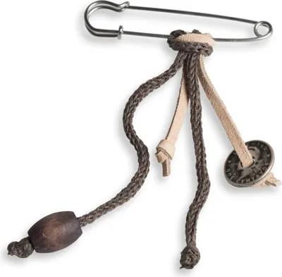 Produktbild von Knit Factory Brosche - Taupe