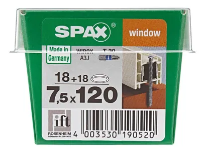 Produktbild von Spax Rahmenanker 7.5 x 120 mm TX 30 - 18 Stk.