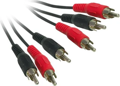 Produktbild von Video-Audio-Verbindung 3 x Cinch St. / 3 x Cinch St. Länge: 2m, Good Connections®