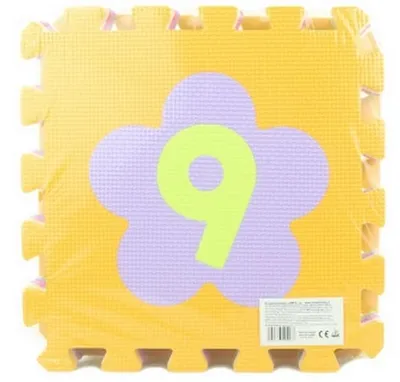 Zdjęcie produktu dla Puzzle piankowe 9 elementów cyfry
