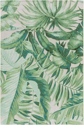 Produktbild von In- & Outdoor Teppich Artis Grün, Maße:80 x 165 cm