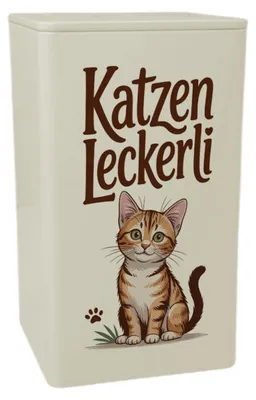Produktbild von Katzen Leckerli Dose 900ml für Tierliebhaber