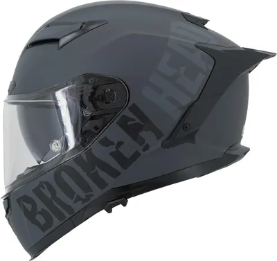 Produktbild von Broken Head Street Division Dark Shadow Matt Integralhelm Mit Sonnenblende : XS (53-54 cm) Größe: XS (53-54 cm)