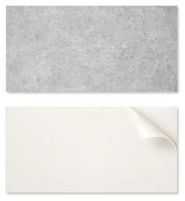 Obrázok produktu pre Samolepiaca doska s potlačou – ideálna do kuchyne, 120 x 60 cm, štruktúra imitujúca surový betón