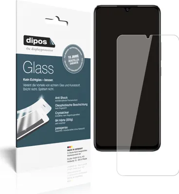 Zdjęcie produktu dla 2x folia ochronna dla Vivo S10e - folia antywstrząsowa 9H dipos Glass szkło plastikowe