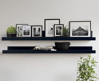 Produktbild von BD ART Regal für Fotos, Bücher 100 cm schwarz