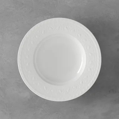 Zdjęcie produktu dla VILLEROY & BOCH Talerz CELLINI głęboki porcelanowy biały 24 cm
