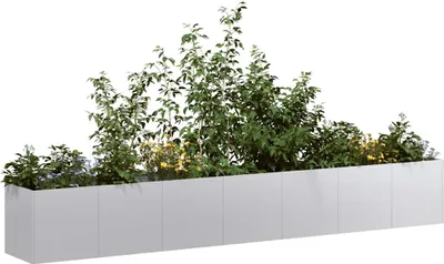 Zdjęcie produktu dla vidaXL Sadzarka 280x40x40 cm Stal ocynkowana