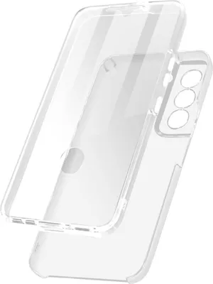 Produktbild von Avizar, 360° Rundum-Schutzhülle (Vorder- und Rückseite) für Samsung Galaxy S22, Transparent