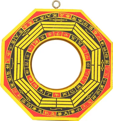 Produktbild von Traditioneller chinesischer Feng-Shui-Spiegel, konvex/konkav Bagua-Spiegel für Zuhause & Geschäft (Modell #1, 10cm)