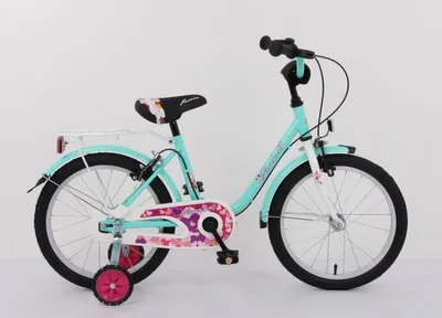 Produktbild von 18 Zoll Kinder Mädchen City Fahrrad Bike Rad Kinderfahrrad PASSION GRN