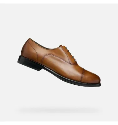 Obrázek produktu pro Hnědé pánské společenské boty Geox od Barberigo, velikost 41